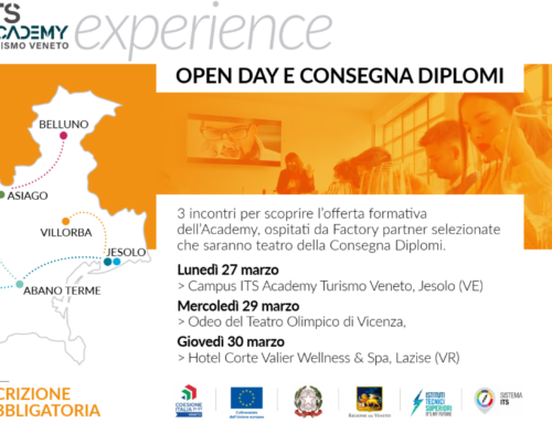 ITS Experience: 27 29 30 marzo OPEN DAY in presenza
