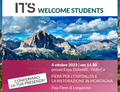4 Ottobre: IT’S Welcome Students per gli studenti del nuovo Master di Belluno