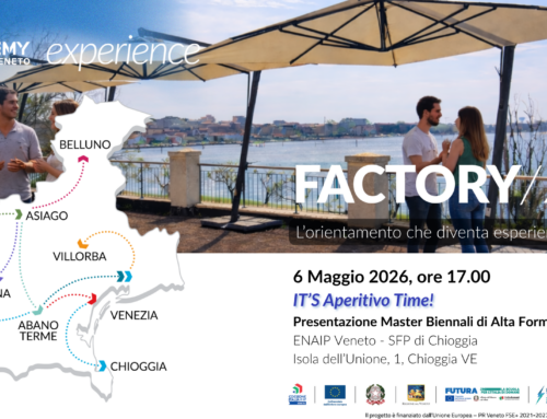 IT’S FACTORY XP: 6 maggio a Chioggia per scoprire il mondo ITS